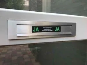 Ja Ja Sticker