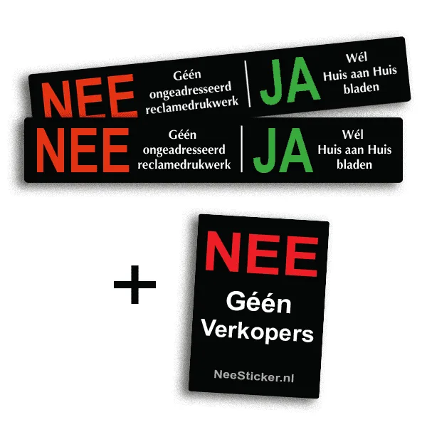 nee ja sticker